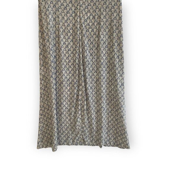 Rene Lezard Sleeveless Midi Dress in Print, Size 40‎ German (US10/L) - Picture 4 of 11